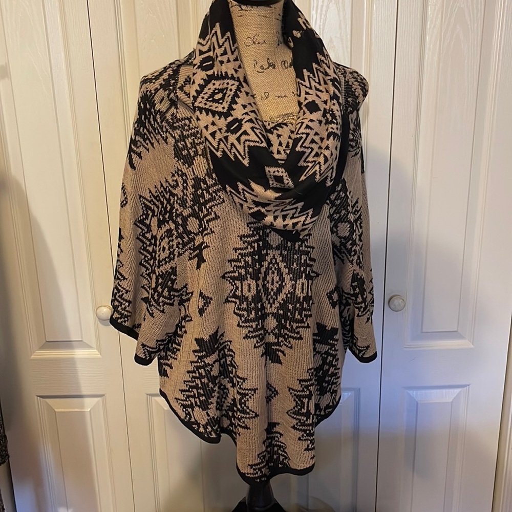 New Directions Weekend XL cowl neck sweater